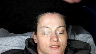 imagine your guys night out ending like this dirty dees facial cum compilation dripping everywhere