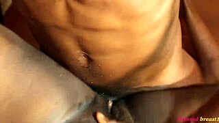 Ready for work? African babe rides massive black cock missionary style first!