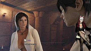 deepthroating cock while two fingers stretch my ass croft ep13