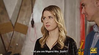 cuck4k. fetish funhouse unleashes shaved czech wife's kinky pussy play