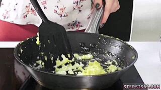 Amateur Teen Hairy Orgasm in Family Game Competition Blowjob Threesome