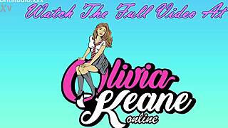 british college student teases in stockings before fingering herself