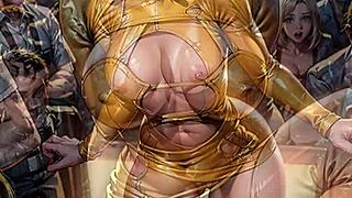 I expose my ai blonde pussy flashing nightclub bodycon