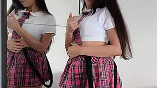 Stepdaughter Sneaks into Steppad's Room Alone for Hard Anal Assfucking Fetish Ride