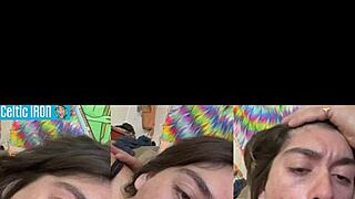 Aubry Babcock Sloppy Deepthroat Blowjob Girlfriend Sofa Experience Vol 50