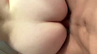 Aurica's huge ass built for surreal bbc interracial creampie