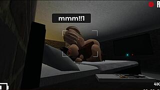 Cheapest motel? Blonde whore sucks rough black cock