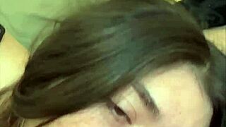 Aubry Babcock Sloppy Deepthroat Blowjob Girlfriend Sofa Experience Vol 50