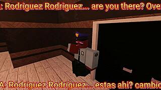 Cheapest motel? Blonde whore sucks rough black cock