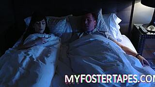 becky bandini welcomes judy jolie with curvy milf bedroom fuck