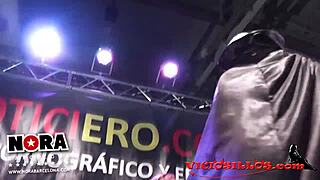 Sultry Porno Vampires Tease in Last Outdoor Lesbian Show