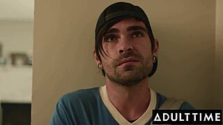 Latina Vicky Chase has her ass and pussy devoured by a bearded biker before she rides him cowgirl style