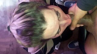 love starting day slurping thick cock cream deepthroat breakfast blonde slut 😋💦🍆