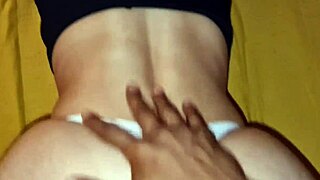 roommate fucks my tight virgin pussy so hard takes my 18yo virginity and creampies inside