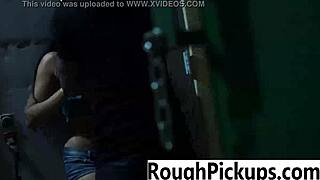 Holly Hendrix Gets Picked Up and Spanked Hard Outdoors