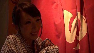 After bath old guy and young girl fuck doggystyle licking her big clit nipples