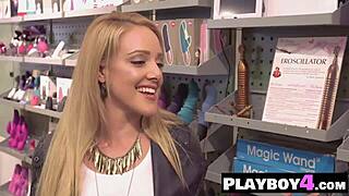 perverted blonde milf with huge ass boobs spreads naked for hardcore solo masturbation show