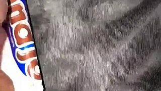 Saudi Snow White Teases with Pizza and Chocolate in Kinky LA Masturbation Frenzy