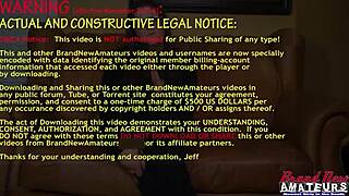 Busty Brooke's Cock Tease Turns into Deep Pussy Thrusts