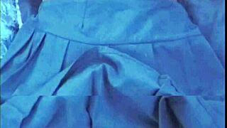 new roommate trades her tight latina ass for homework help with loud puta moans