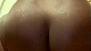 Sexy Ebony Pornstar Rides Huge Dildo in Bathroom Till Cum