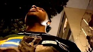 Street hottie spots huge cock guy and drags him home for deepthroat gag fest in her room