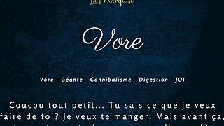 huge tall french giantess joi vore audio makes you jerk off instructions hard