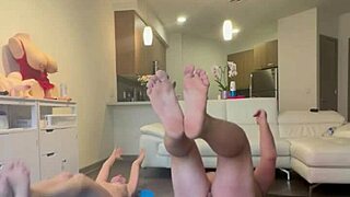 Naked Workout Sweat Leads to Thick Cock Sucking Tears in Shower