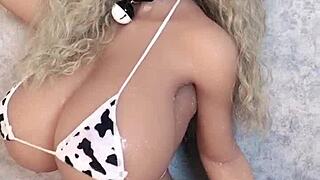 155cm Amazing Cosplay Sex Doll Awaits Tight Pussy Action