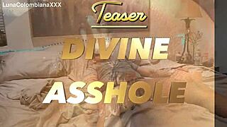 Divine milf babe's huge tits and stockings lead to pov blowjob anal creampie assplay