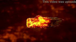 backstage, jessie way gags on two monster cocks in rough dp ass-to-mouth action