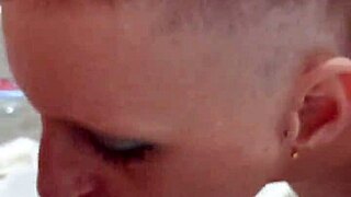 Milf Sandra the German Prostitute Whore Gives Deep Blowjob