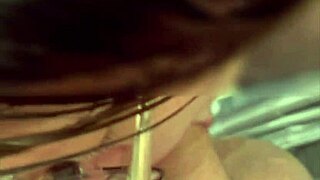 Housewife with tight pussy rips clothes for deepthroat while girlfriend's away dripping wet.