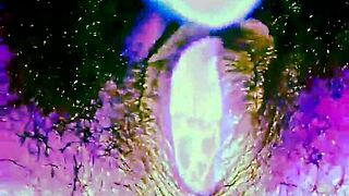 ebony babe masturbates to out-of-this-world orgasm bliss