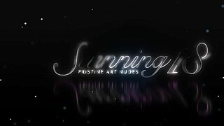 blonde teen amira drills her tight shaved pussy fingers deep.