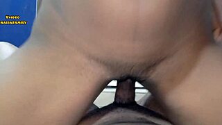 Chubby Ebony Amateur Bounces on 10-Inch Dick in Tight Pussy Ride