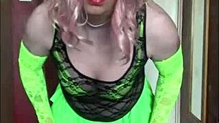 crossdressing sissy PISS LOVER begs you FILL HIS TUBE to swallow shyly