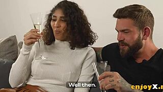 Can horny Latina handle rough fuck with her huge breasts?