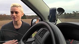 Desperate For Ride She Trades Dripping Pussy Cheaply