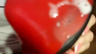 Blonde Femdom Slut Kneels For Cum Lunch