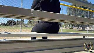 yolanda yamz's curvy latina milf body takes rome major's deepthroat pounding and outdoor creampie blast