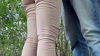 i fuckd the neighbor girl deep in woods all weekend