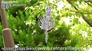 First-Time Wife Kaho Nishio Sucks and Creampies Cheating Cock