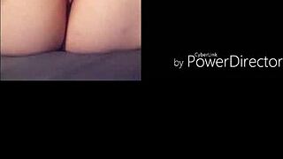 kinkycouple69's fat milf wife fucks shaved pussy with giant dildo and machine