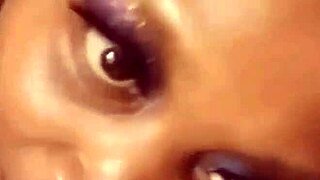 Cheating ebony thot teases in shower with fat juicy ass