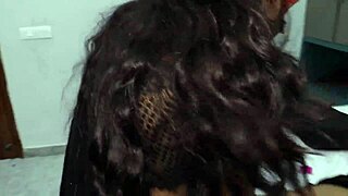 stepsister bends for stepbro's monster cock anal in empty house with creampie finish 😈🍑