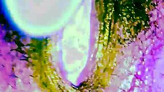 ebony babe masturbates to out-of-this-world orgasm bliss