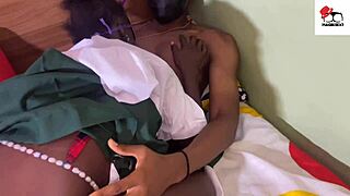 Horny Skinny Students Pound Doggystyle After Classroom