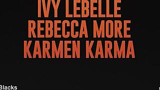 Leather-Clad Missy Martinez Jasmine Jae Karmen Karma Rebecca More Ivy Lebelle Esperanza Gomez Overwhelm with Intense Passion