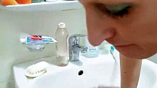 Milf Sandra the German Prostitute Whore Gives Deep Blowjob